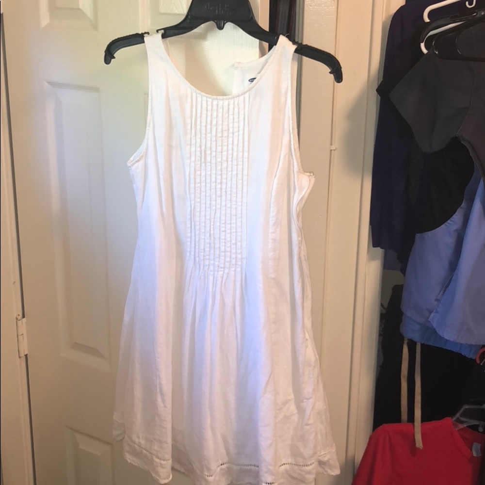 Women's white dress